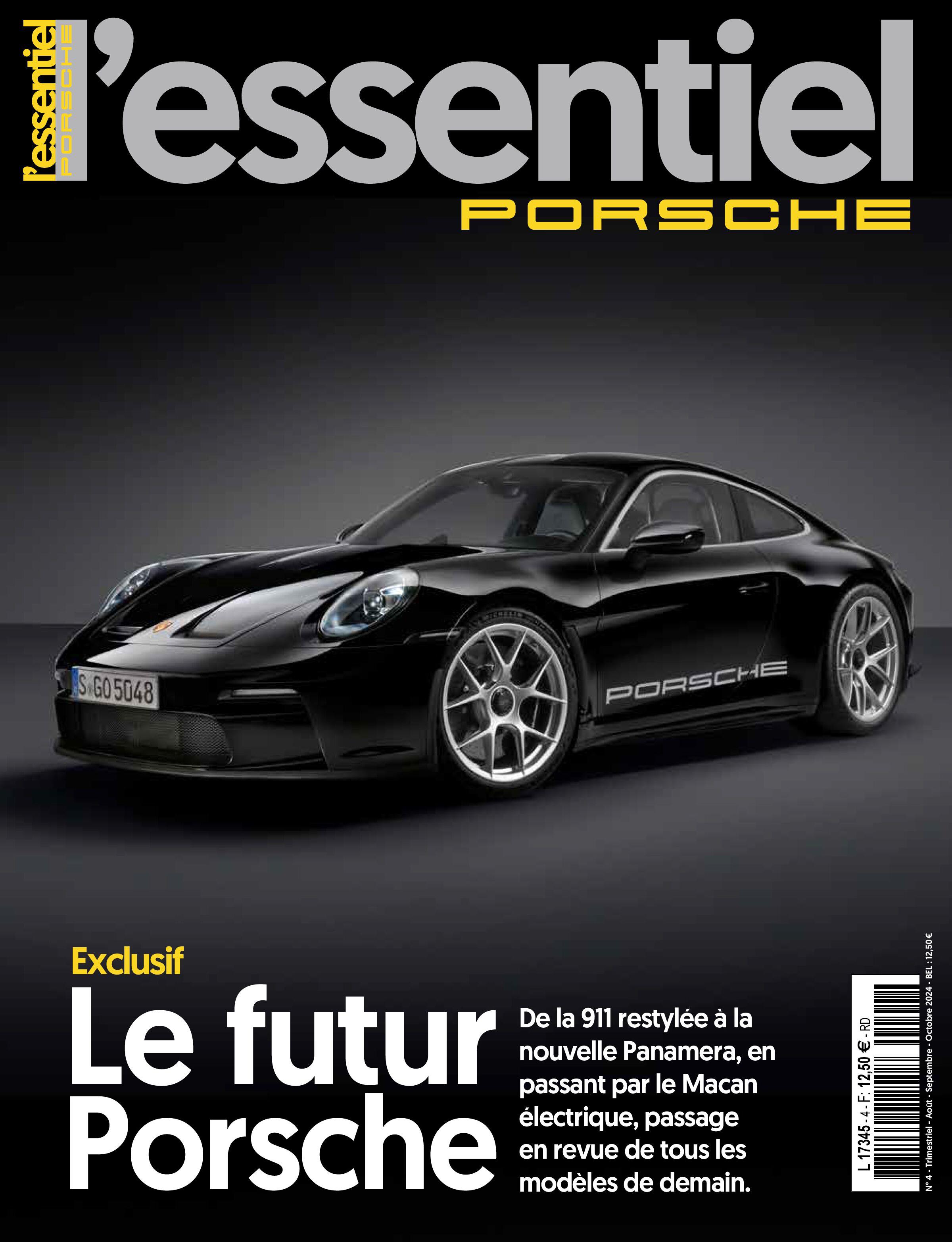 Журнал L'Essentiel Porsche - Aout-Septembre-Octobre 2024